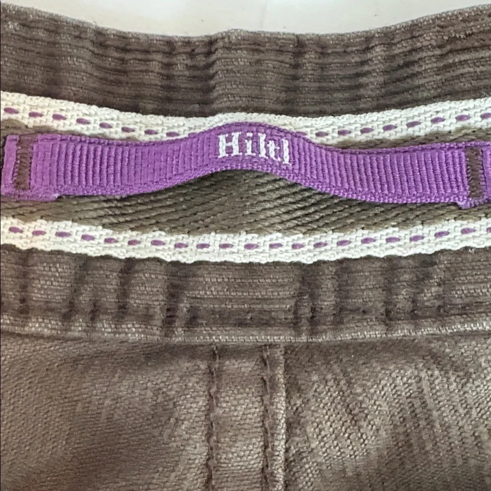 Hiltl trouser olive green men’s corduroy 5-pocket pants 36x34 98% cotton